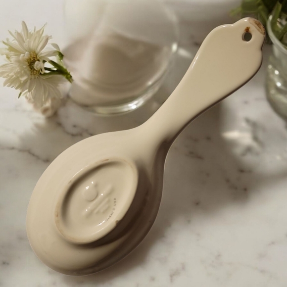 Vtg Trousseau by Pfaltzgraff Spoon Rest/Holder - Picture 2 of 7